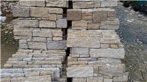 Hottest China Yellow Quartize Wall Cladding -Yellow Quartize Cultured Stone -China Quarry Onwer