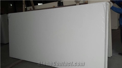 Popular Chinese Pure White Quartz Slab with High Quality and Competitive Price