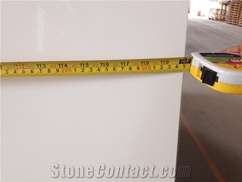 Popular Chinese Pure White Quartz Slab with High Quality and Competitive Price