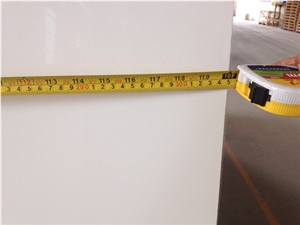 Popular Chinese Pure White Quartz Slab with High Quality and Competitive Price