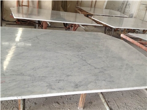 White Marble Carrara White Polished Marble Tile/Slabs Selling, Carrara Grigio Curva White Marble