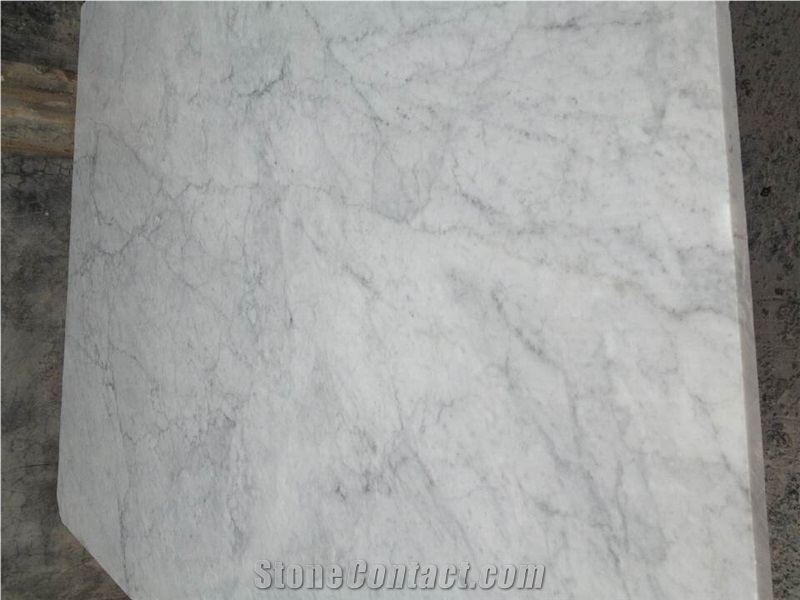 White Marble Carrara White Polished Marble Tile/Slabs Selling, Carrara Grigio Curva White Marble