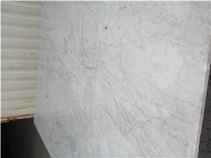 White Marble Carrara White Polished Marble Tile/Slabs Selling, Carrara Grigio Curva White Marble