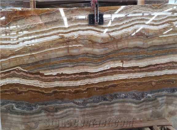 Sivas Tiger Onyx, Turkey Tiger Onyx, Onyx Slabs & Tiles