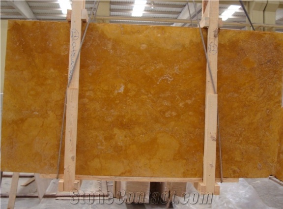 Sivas Yellow Travertine Tiles