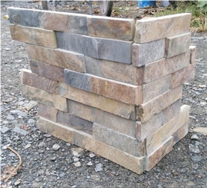 China Multicolor Slate Cultured Stone/Slate Culture Stone/Culture Slate/Slate Wall Cladding