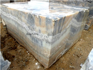 Tiger Skin Onyx Blocks, Multicolor Onyx Blocks Turkey