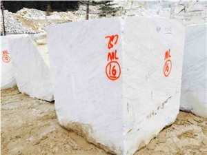 Volakas Diagonal and Volakas flower type Marble Blocks