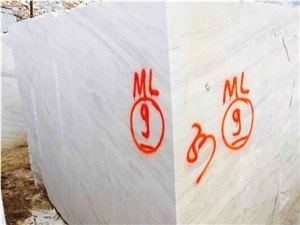 Volakas Diagonal and Volakas flower type Marble Blocks