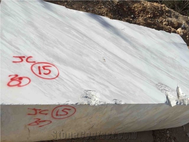 Volakas White Blocks, Volakas Diagonal Marble Blocks