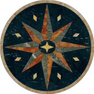 Marble Design Waterjet Medallions