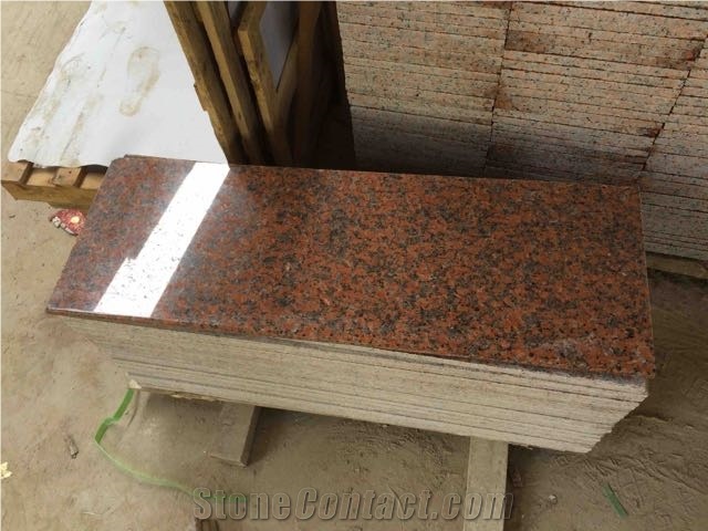 Granite Maple Red G562 Polish Stairs & Steps