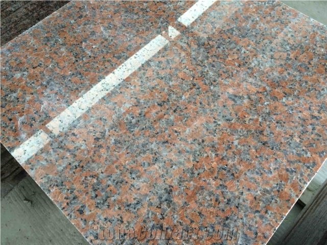 Cheap Granite Maple Red Polish Tiles Stone