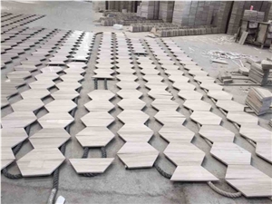 White Wood Marble Slabs & Tiles