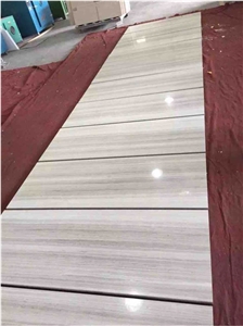 White Wood Marble Slabs & Tiles
