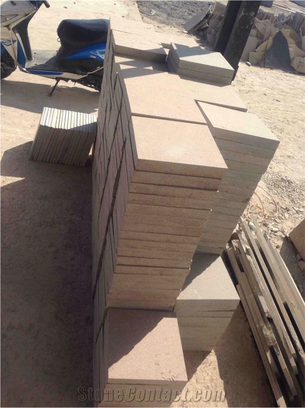 Natural Porphyry Stone Cobbles, Pavers