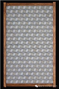 Silver Moca Limestone Slabs & Tiles, Grey Limestone Wall/Floor Covering