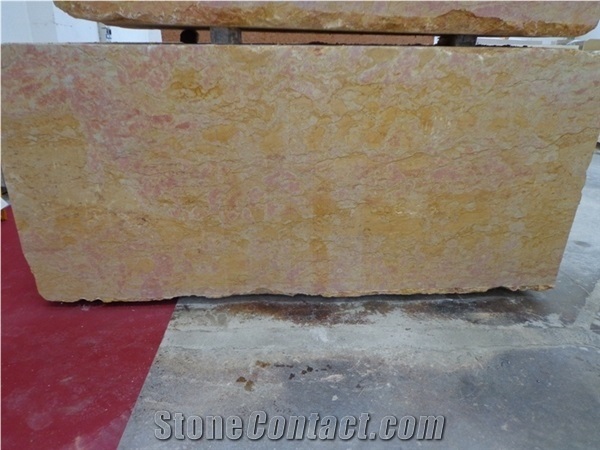 Giallo Reale Marble Blocks, Italy Royal Gold Marble