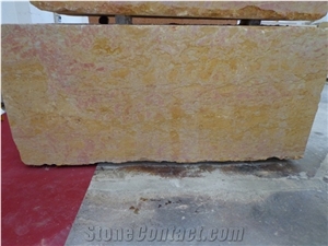Giallo Reale Marble Blocks, Italy Royal Gold Marble