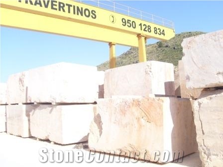 Travertino Rojo Red Travertine Blocks