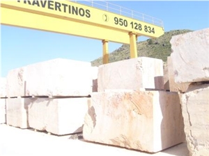 Travertino Rojo Red Travertine Blocks