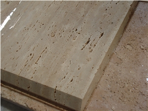 Veincut Travertine Big Tiles, Project Size
