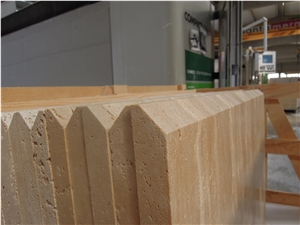 Veincut Travertine Big Tiles, Project Size