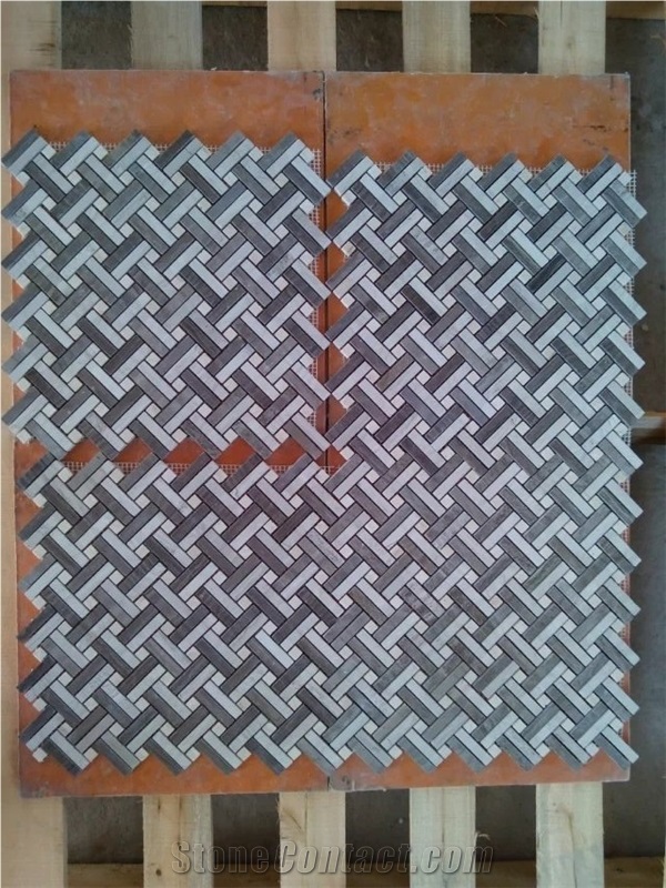 Bianco Carrara White Marble Mosaic Tile