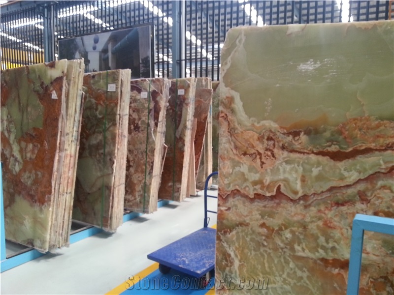 Dark Green Onyx Slab,Classical Green Onyx
