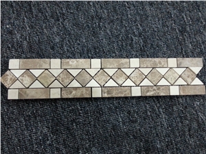 Marble Mosaic Border, Marble Mosaic Polished Tile