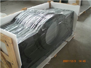 Platinum Black Granite Vanity Top