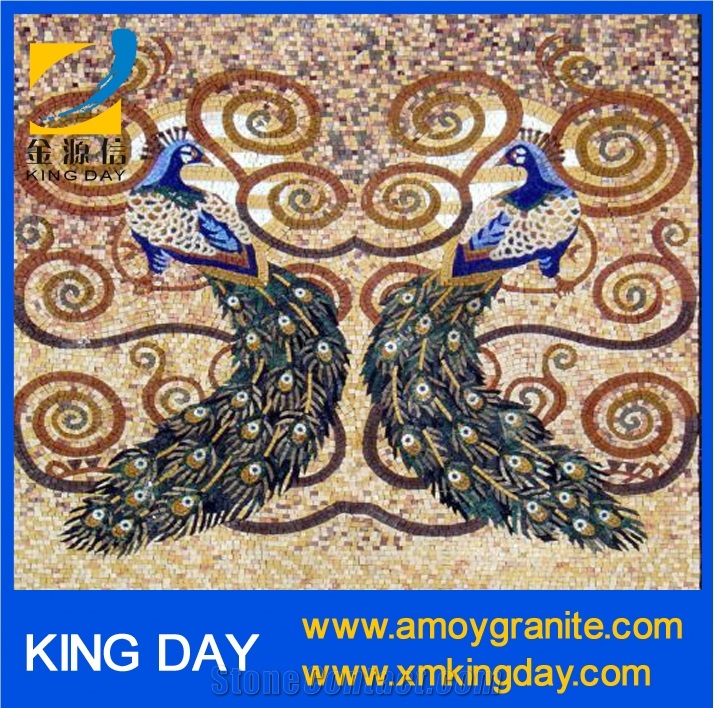 Bird Mosaic Art Works Pattern,Mosaic Replica