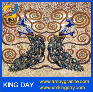 Bird Mosaic Art Works Pattern,Mosaic Replica