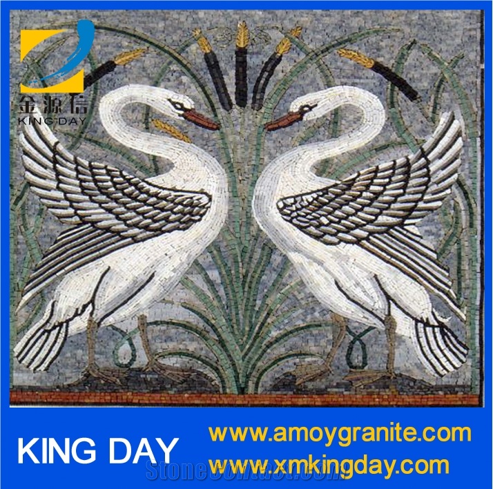 Bird Mosaic Art Works Pattern,Mosaic Replica