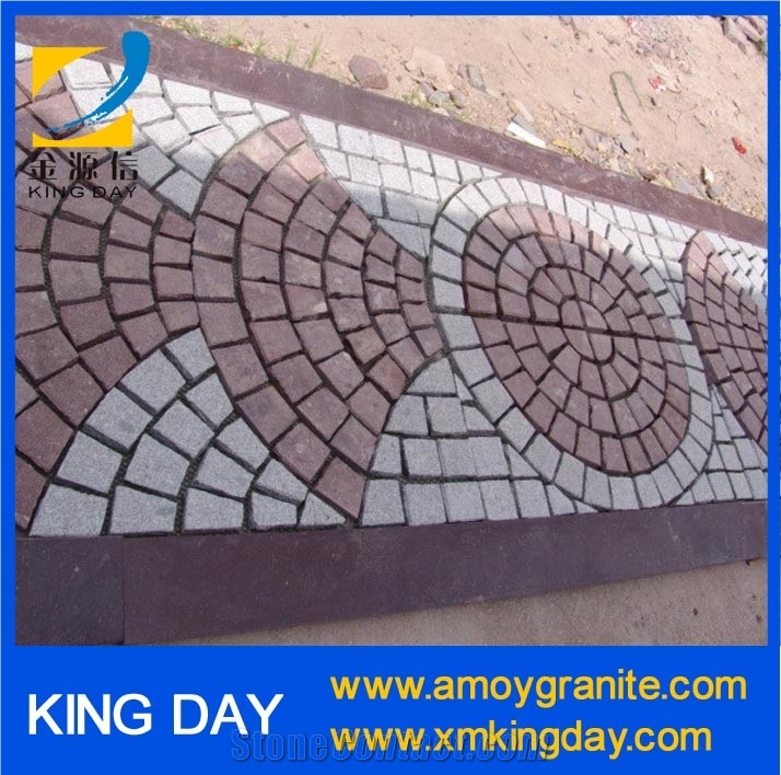 Red Porphyry Paving Stone,Red Porphyry Cube Stone