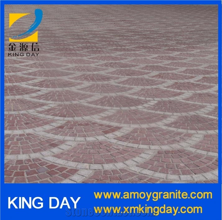 Red Porphyry Walkway Pavers