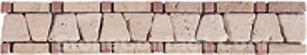 Wave Pattern Marble Mosaic Border