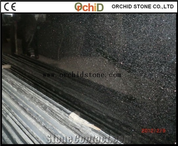Black Galaxy Granite,Star Galaxy Granite Slab