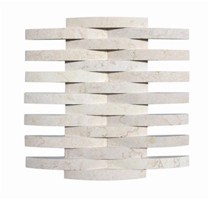 Perlato Svevo Marble Bathroom Mosaic Tiles