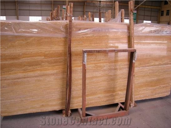Silver Grey,Red,Beige,Yellow Travertine Slabs