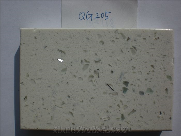 White Crystal Quartz Stone,Solid Surface Slabs