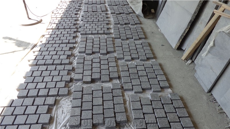 G684 Paving Stone Cobble Setts Cube Pavermeshpaver