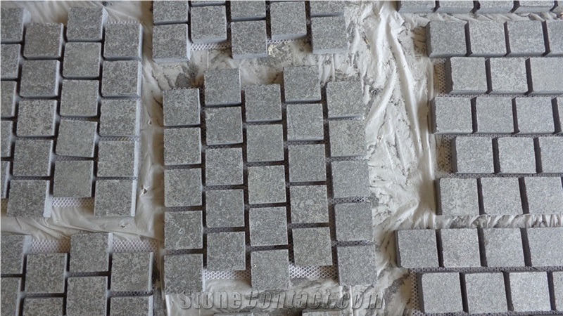 G684 Paving Stone Cobble Setts Cube Pavermeshpaver
