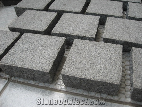 G684 Paving Stone Cobble Setts Cube Pavermeshpaver