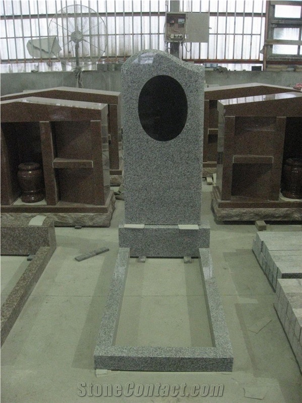 G603 Grey Color Monuments Tombstones Gravestone