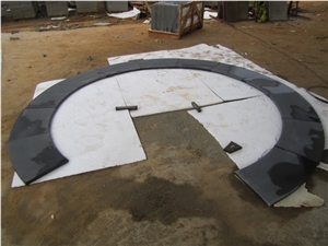 Black Basalt Swimming Pool Surround,Pool Coping