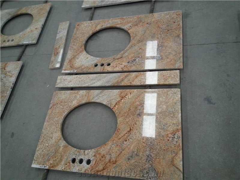 Empire Golden Granite Tops Bath Standard Tops