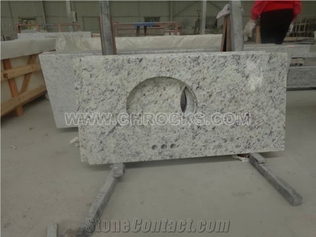 Rose White Granite Vanity Tops Bath Custom Tops