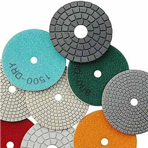 Diamond Flexible Polishing Pads Wet Use Dry Use