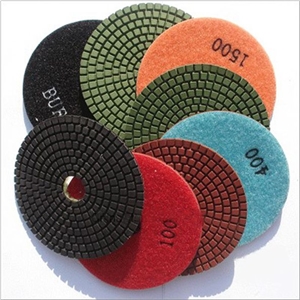 Jdk Granite Polishing Pads Velcro Diamond Pads